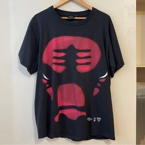 Vintage 1996 Chicago Bulls NBA Big Face Bull Logo T Shirt XL Made In USA